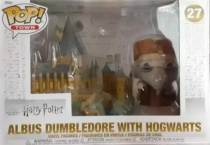 POP! Town - Harry Potter - Albus Dumbledore with Hogwarts