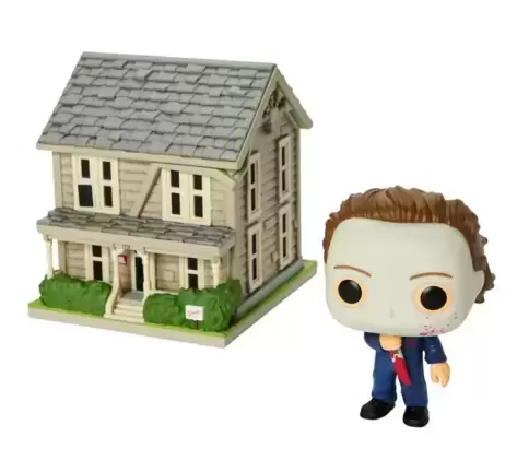 POP! Town - Halloween - Michael Myers with House Spirit
