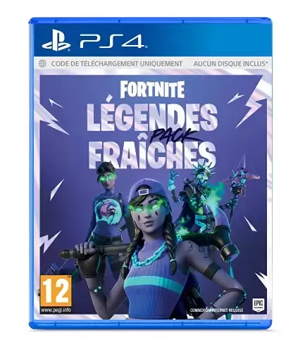 Jeux PS4 - Fortnite Pack Légendes Fraîches