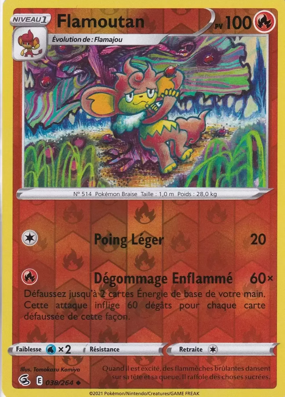 Poing de Fusion - Flamoutan Reverse