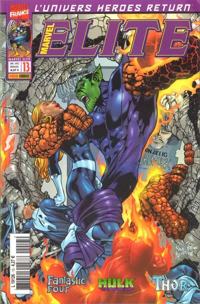 Marvel Elite - Question d\'image