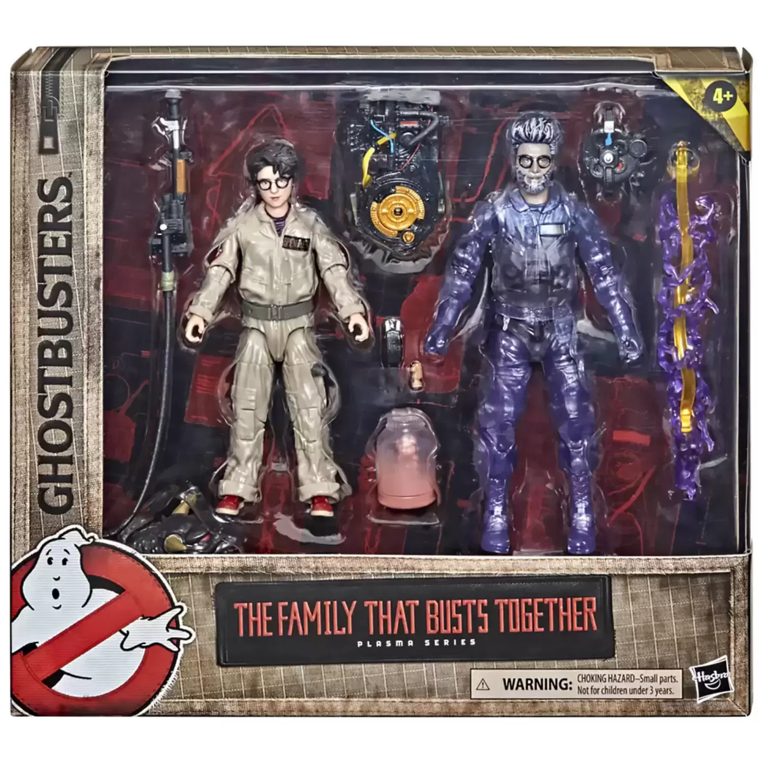 Ghostbusters Plasma Series - The Family That Busts Together - Pheobe &  Egon Spengler 2-Pack