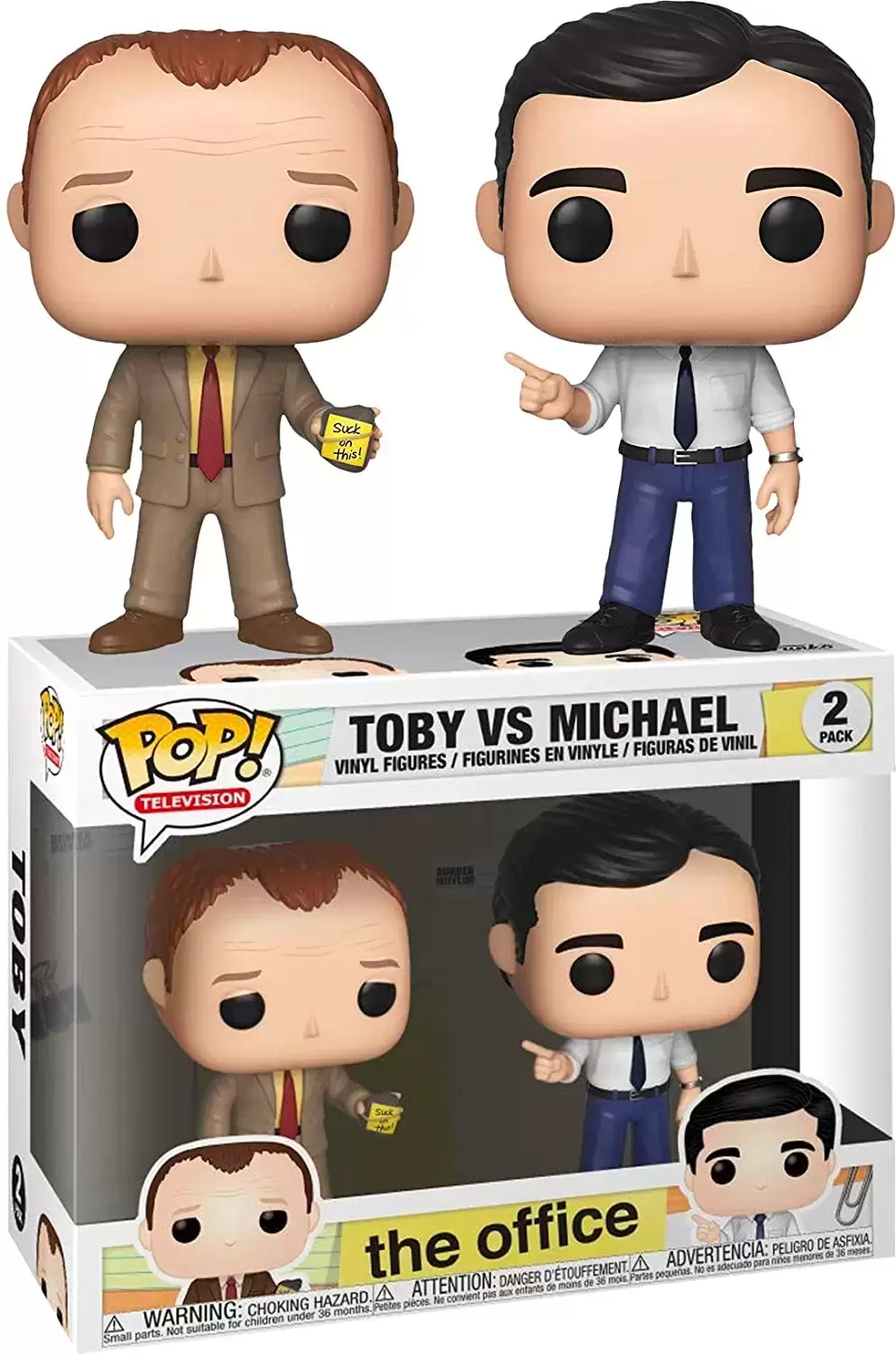 POP! Television - The Office - Toby vs. Michael 2 Pack