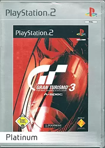 PS2 Games - Gran Turismo 3  Platinum