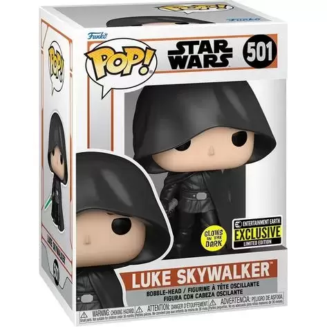 POP! Star Wars - The Mandalorian - Luke Skywalker GITD