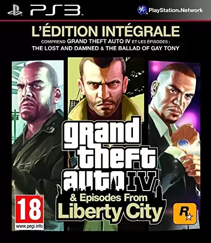 Jeux PS3 - GTA IV : episodes from Liberty City - édition intégrale