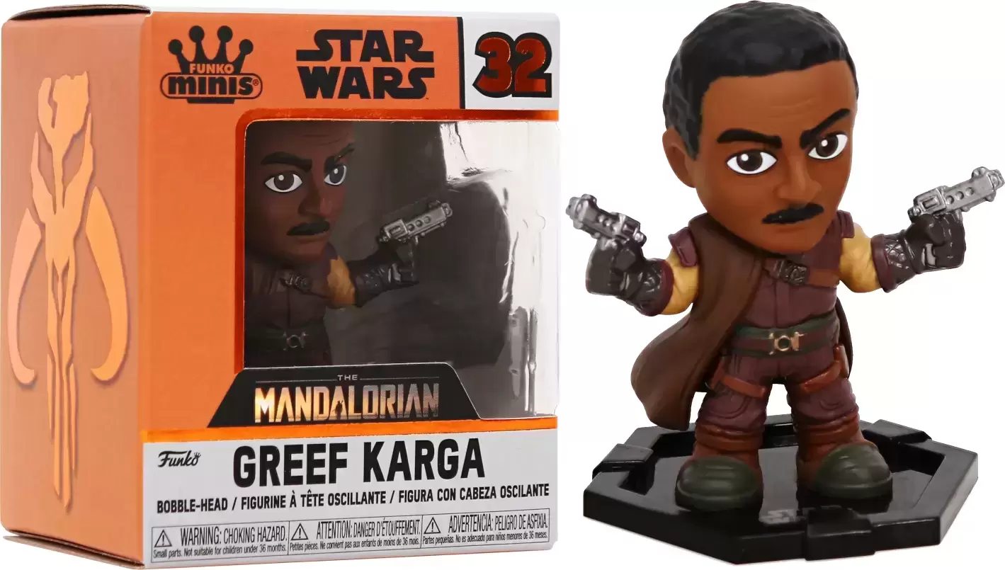 Funko Minis - The Mandalorian - Greef Karga