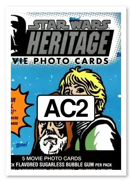 Star Wars Heritage - Mark Hamill - Luke Skywalker - Autograph Card