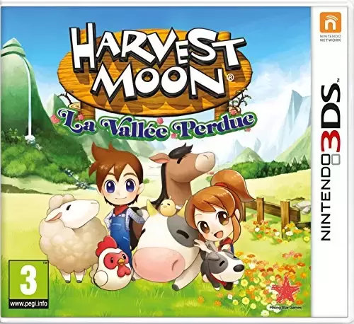 Nintendo 2DS / 3DS Games - Harvest Moon La Vallée Perdue