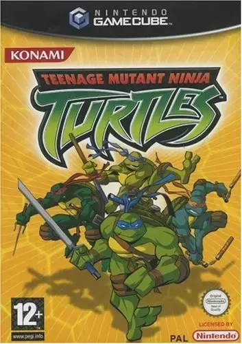 Nintendo Gamecube Games - Teenage Mutant Ninja Turtles