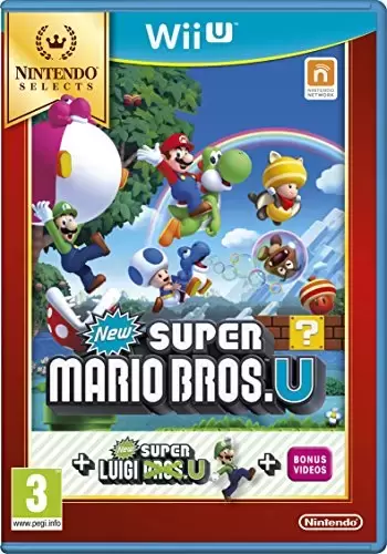 Wii U Games - New Super Mario Bros. U + New Super Luigi Bros. U