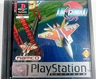 Playstation games - Air Combat Plat