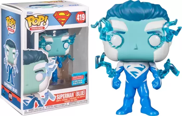 POP! Heroes - Superman - Superman Blue