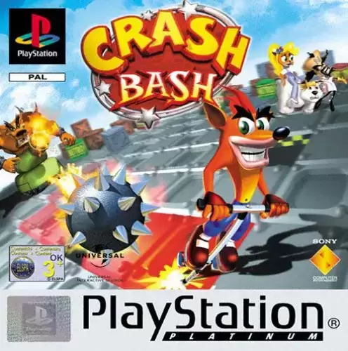 Jeux Playstation PS1 - Crash Bash - Platinum