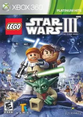 XBOX 360 Games - Lego Star Wars 3: The Clone Wars [Platinum Hits]