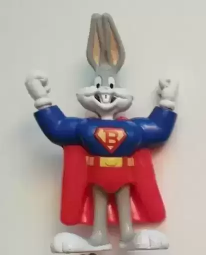 Looney Tunes Bugs Bunny as Super Bugs McDonalds Happy Meal Toys 1991 