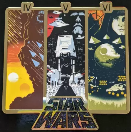Star Wars - Star Wars Trilogies Jumbo Pin Set - Episodes IV, V, and VI