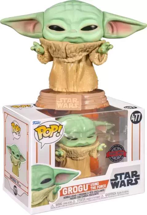 POP! Star Wars - The Mandalorian - Grogu using the Force