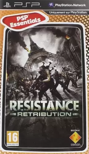 PSP Games - Resistance : retribution - collection essentials