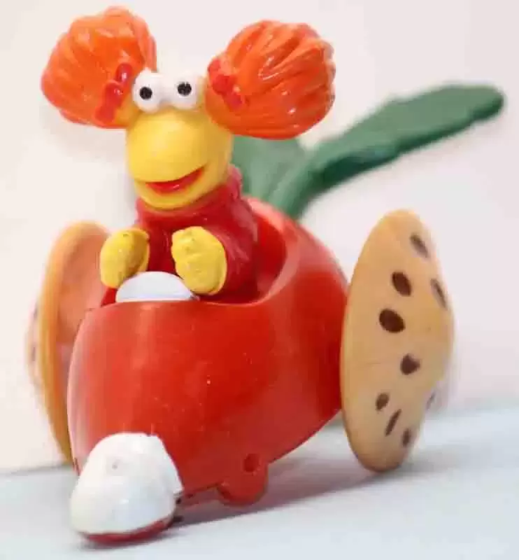 1987 Fraggle Rock McDonald's Happy Meal Toy Red Fraggle 
