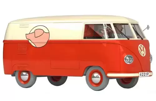 Voitures de Tintin 1/24ème - La Camionnette Sanzot