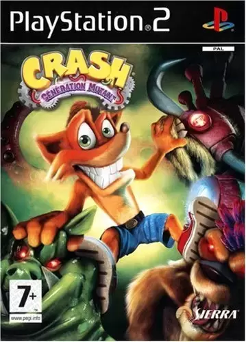 PS2 Games - Crash Generation Mutant
