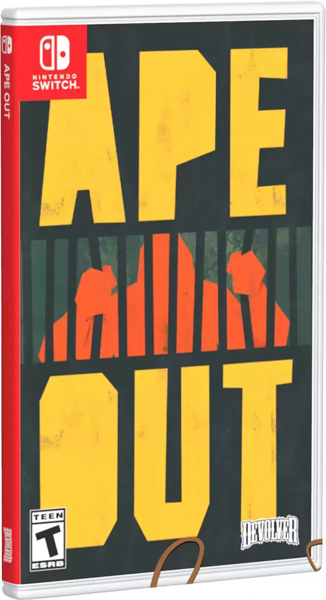 Jeux Nintendo Switch - Ape Out - Limited Run Games Exclusive Cover