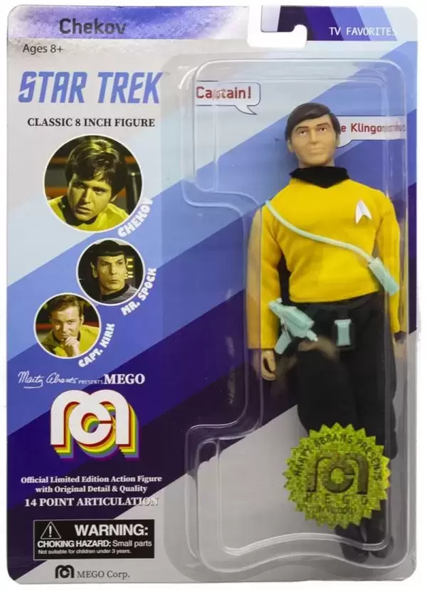 Mego Star Trek - Star Trek - Ensign Pavel Chekov