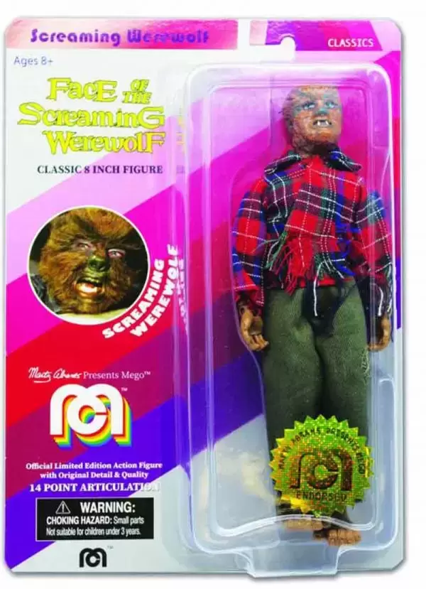 Mego Horror Action Figures - The Wolfman