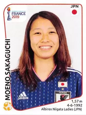 FIFA Women\'s World Cup - France 2019 - Moeno Sakaguchi - Japan