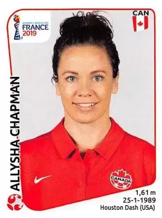 FIFA Women\'s World Cup - France 2019 - Allysha Chapman - Canada
