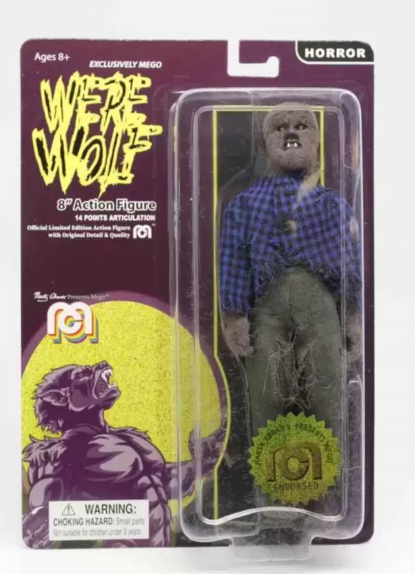 Mego Horror - Werewolf - Flocked