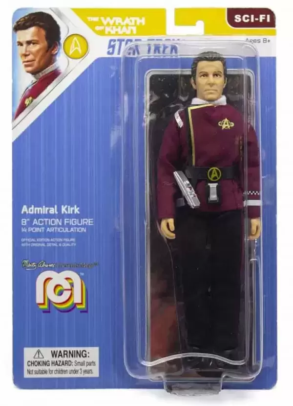 Mego Star Trek - Star Trek Wrath of Khan - Admiral Kirk