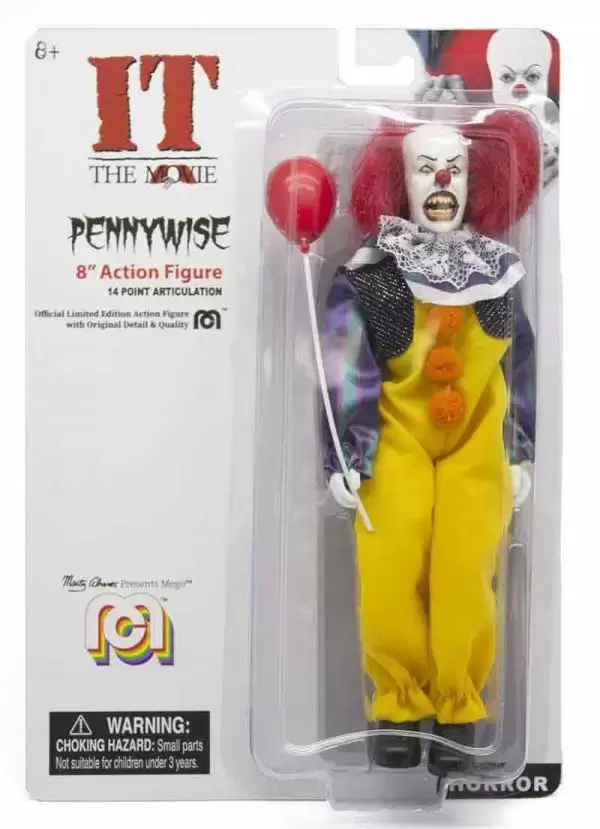 Mego Horror Action Figures - It - Pennywise