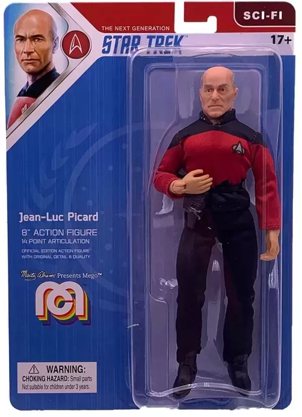 Mego Star Trek - Star Trek Next Generation - Captain Picard