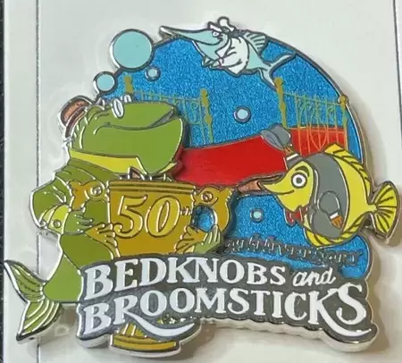 Pin\'s Edition Limitée - Bedknobs and Broomsticks 50th Anniversary Pin