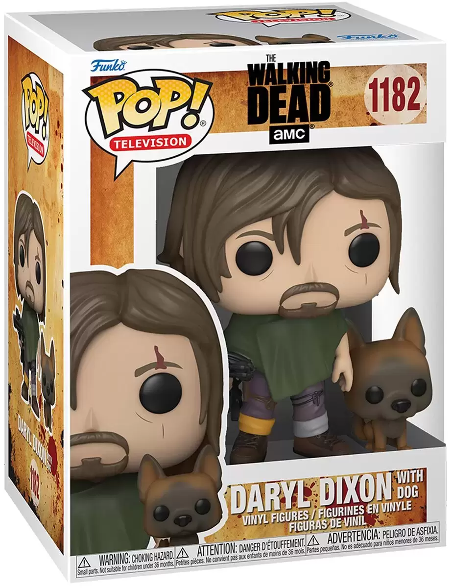 POP! The Walking Dead - The Walking Dead - Daryl Dixon with Dog