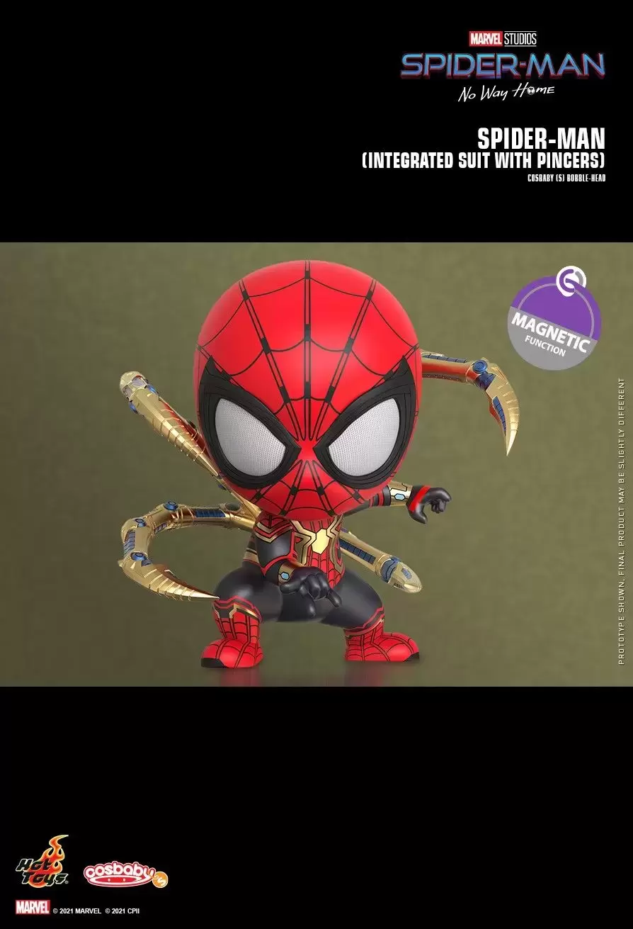 Cosbaby Figures - Spider-Man: No Way Home - Spider-Man (Integrated Suit with Pincers)