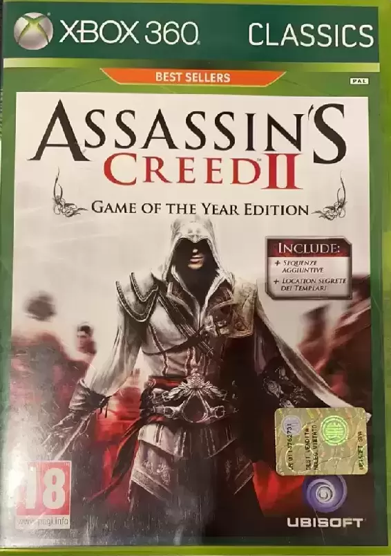 Jeux XBOX 360 - Assassin’s Creed II