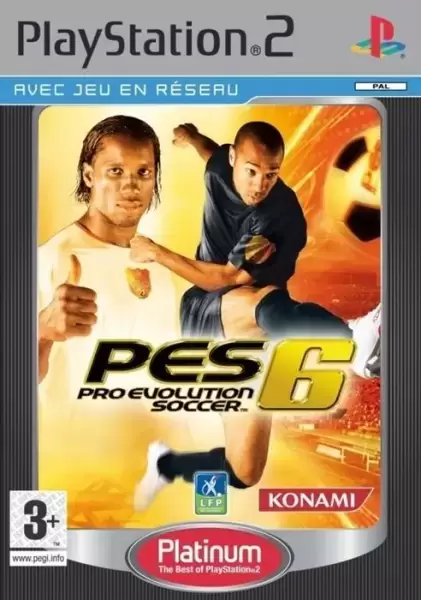 Jeux PS2 - PES 6 Platinum Edition