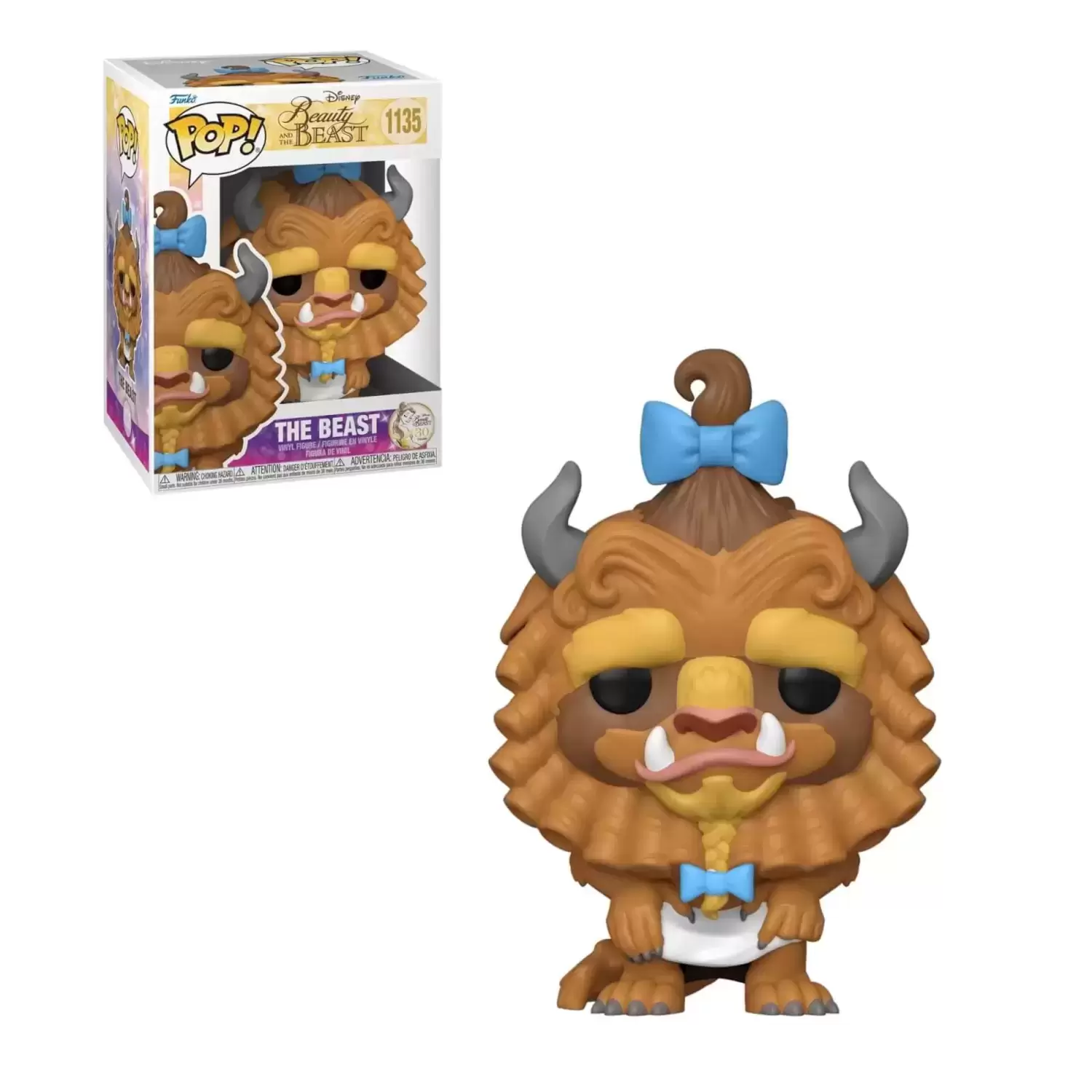 POP! Disney - The Beauty And The Beast - The Beast with Curls