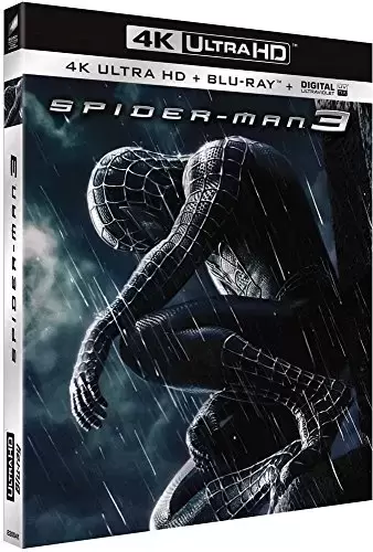 Films MARVEL - Spider-Man 3 [4K Ultra HD + Blu-Ray + Digital Ultraviolet]