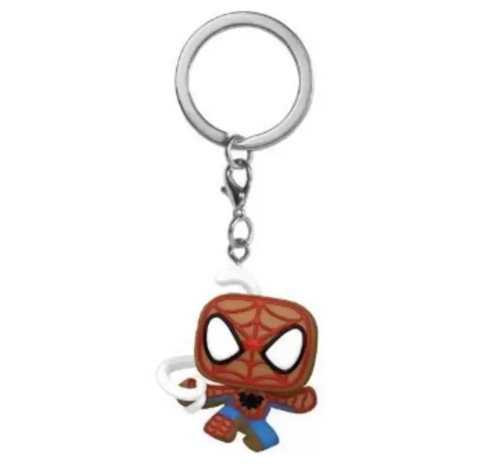 Marvel - POP! Keychain - Marvel - Spider-Man Gingerbread