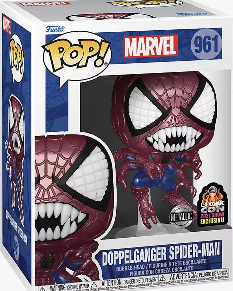 POP! MARVEL - Marvel - Spider-Man Doppelganger Metallic