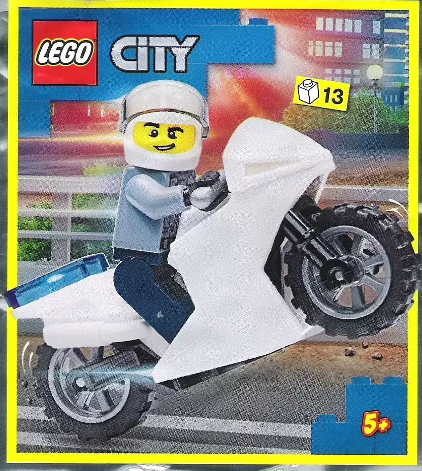 LEGO CITY - Policeman and Motorcycle