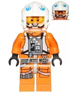 LEGO Star Wars Minifigs - Rebel Pilot - Zin Evalon