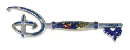 LE Disney Store Key Pins - Fantasia 80th Anniversary Key