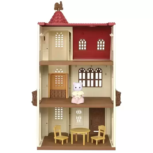 Calico Critters (USA, Canada) - Red Roof Tower Home