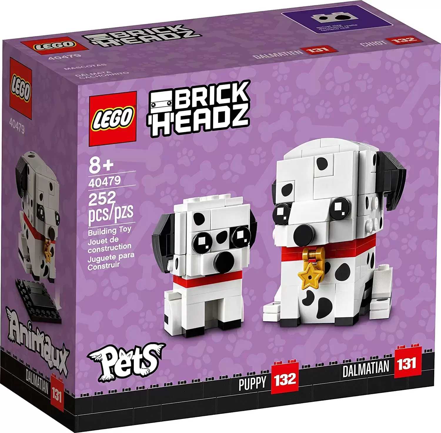 LEGO BrickHeadz - 131 & 132 - Dalmatian & Puppy