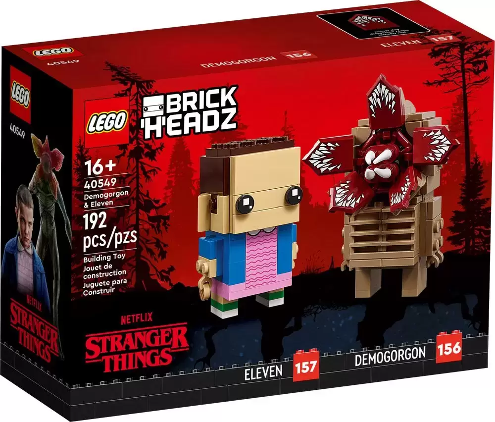 LEGO BrickHeadz - 156 & 157 - Eleven & Demogorgon